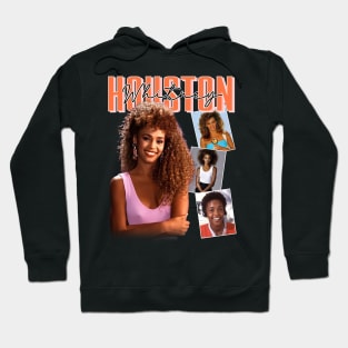 RETRO VINTAGE WHITNEY HOUSTON BOOTLEG STYLE Hoodie